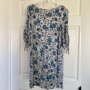 H&M Blue Floral Dress